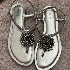 Alfani pewter sandals